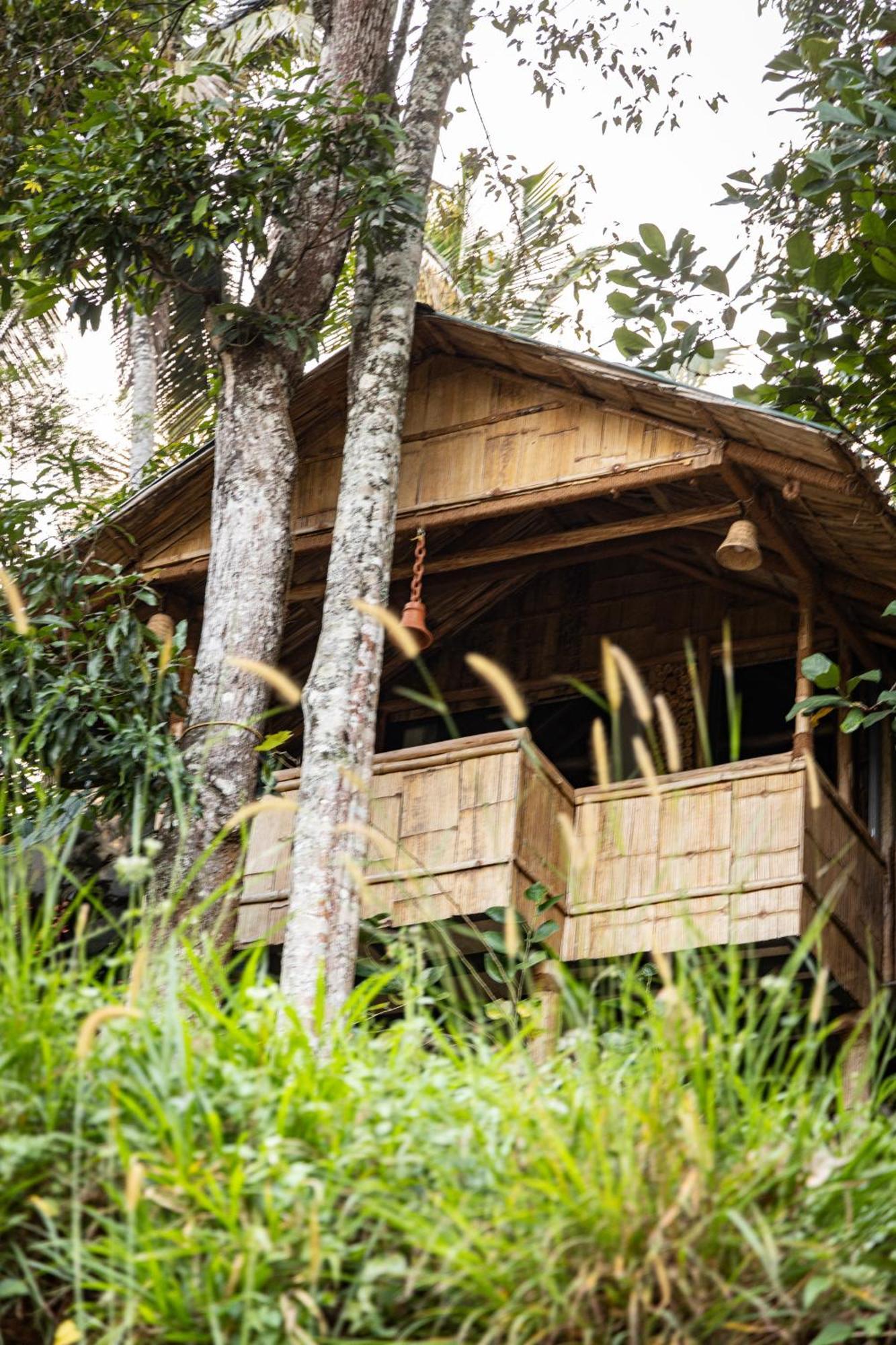 Fab - Bamboo Hut With Open Shower Munnar Exterior foto