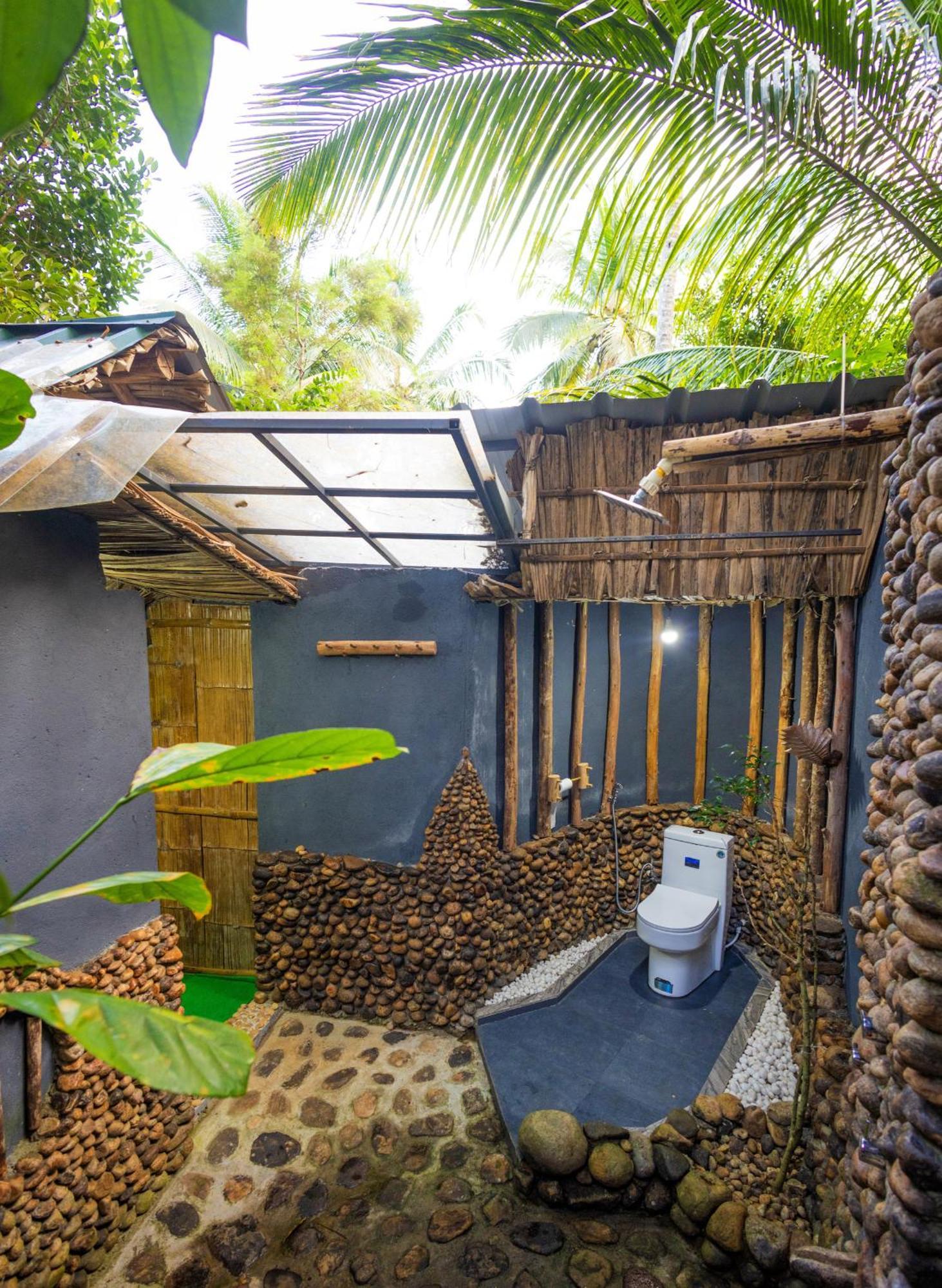Fab - Bamboo Hut With Open Shower Munnar Exterior foto